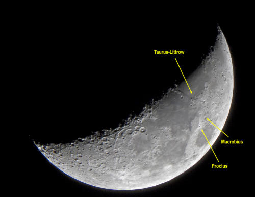 Lage eds taurus-Litrow-Gebirges  (Foto: M. Weber)